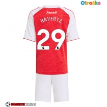 Otroške Nogometnih dresov Arsenal Kai Havertz #29 Domači 2025-26 Kratki rokavi (+ hlače)